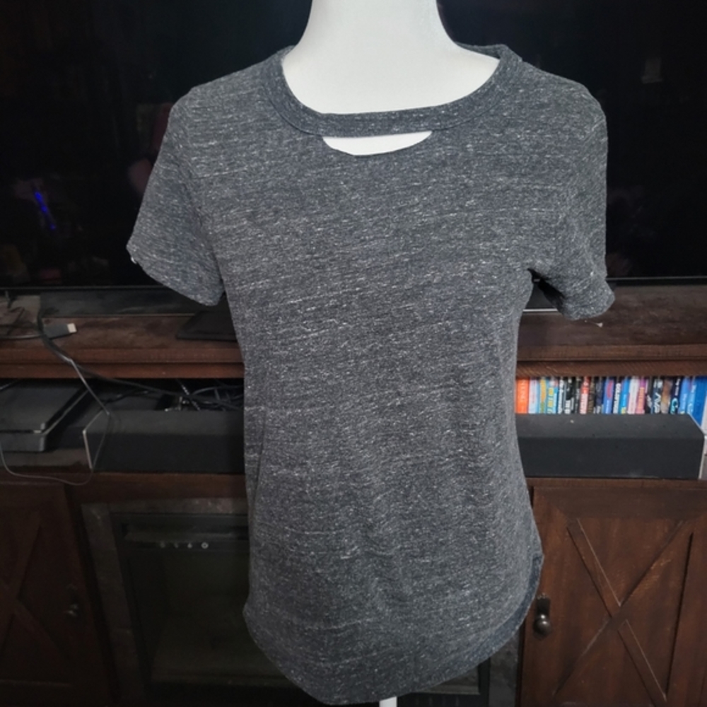 n:Philanthropy Tee Tshirt with cutout size small